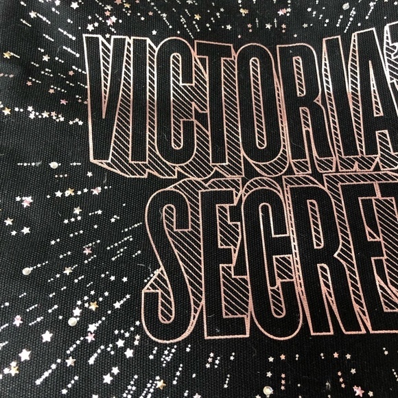 Victoria's Secret Black Tote Bag - Picture 3 of 11